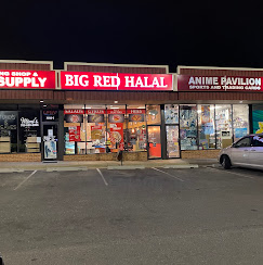Big Red Halal interior detail
