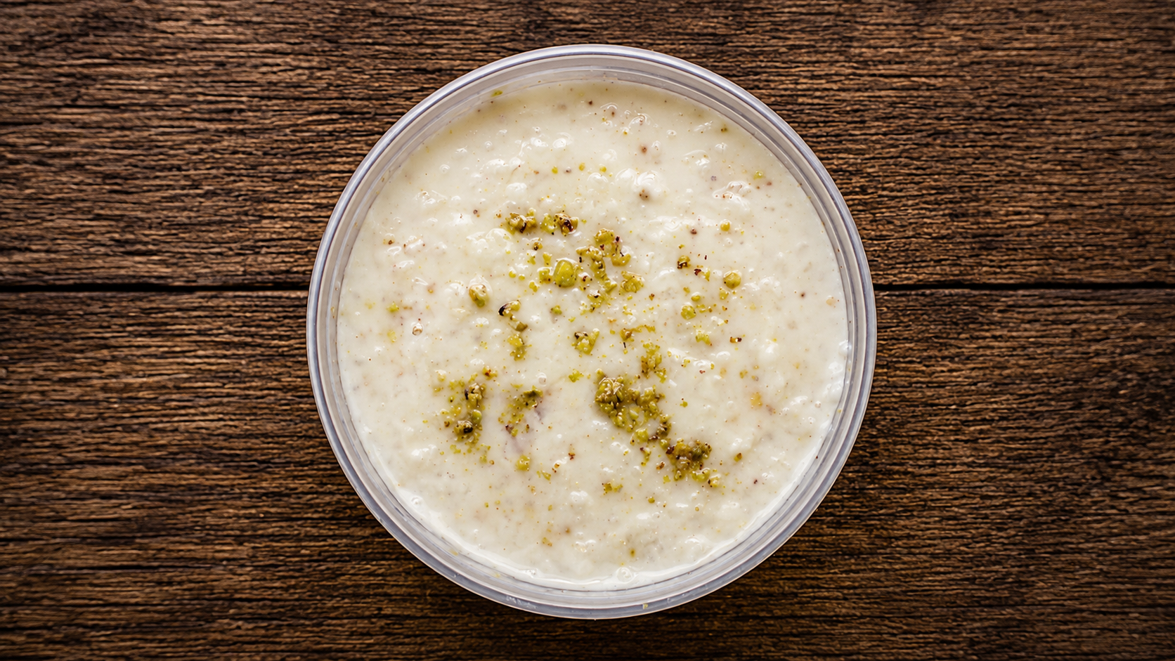 Pistachio Rice Pudding