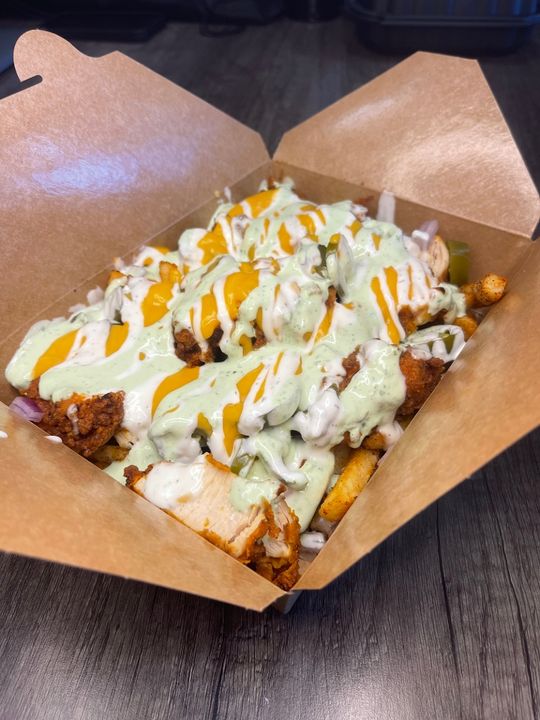 Tenders Loaded Fries